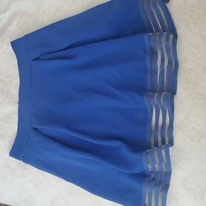 Royal Blue Skirt